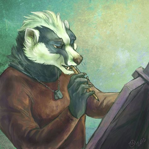 Anthro Artist Feature and Interview - GoldenDruid by KovoWolf on DeviantArt Zoo Art, Anthro Art, Paws And Claws, Fantasy Races, Fantasy Creatures Art, Writing Ideas, Gift Art, Dnd Characters, Special Characters