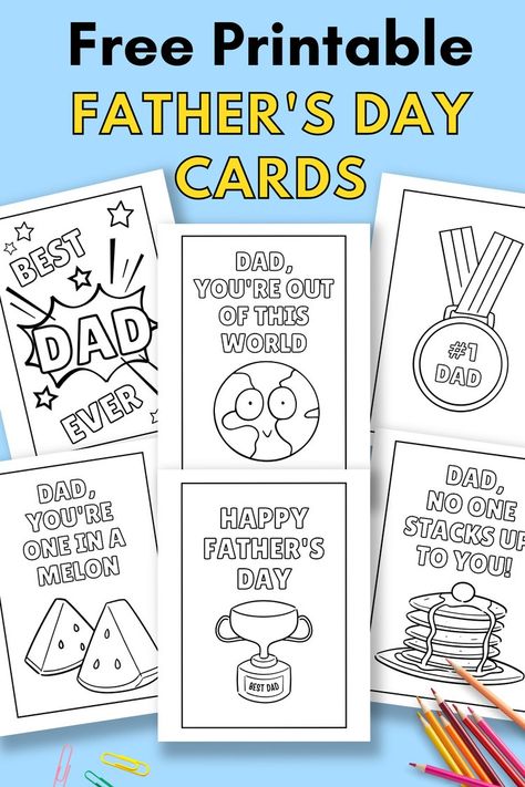 Printable Father's Day Cards To Colour — Gathering Beauty Father's Day Cards For Kids Free Printable, Father Day Printables Free, Father’s Day Cards To Color, Fathers Day Card Printable Free, Happy Fathers Day Cards Free Printable, Fathers Day Card Template Free Printable, Fathers Day Templates Free Printable, Father’s Day Cards Handmade, Happy Fathers Day Cards Handmade