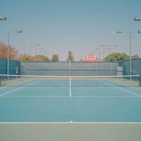 Tennis Court Background, Court Background, Vintage Colour Palette, Tennis Aesthetic, Vintage Tennis, Photo Series, Adobe Photoshop Lightroom, Aesthetic Backgrounds, Tennis Court