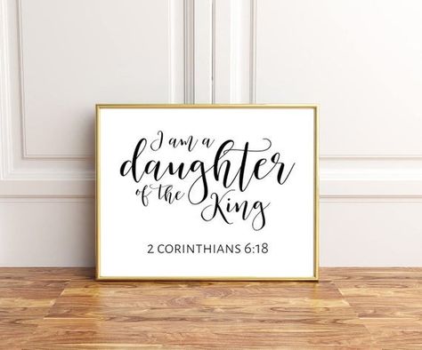 Daughter Of A King Tattoo, Princess Quote, Bible Verses For Girls, Daughter Of A King, King Tattoo, Daughter Of The King, Princess Quotes, King Tattoos, Beautiful Scripture