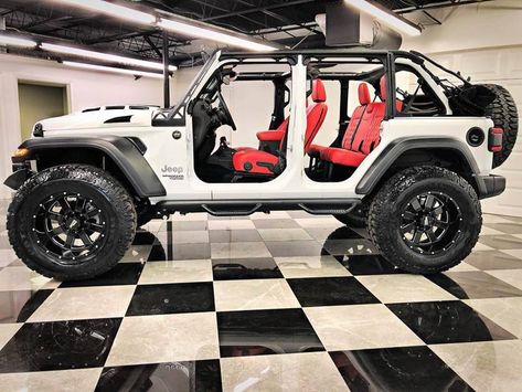 Custom Jeep Wrangler Unlimited, Jeep Wrangler Custom, Head Quarters, 2018 Jeep Wrangler Unlimited, White Jeep, 2018 Jeep Wrangler, Custom Jeep Wrangler, Lifted Jeep, 2017 Jeep Wrangler