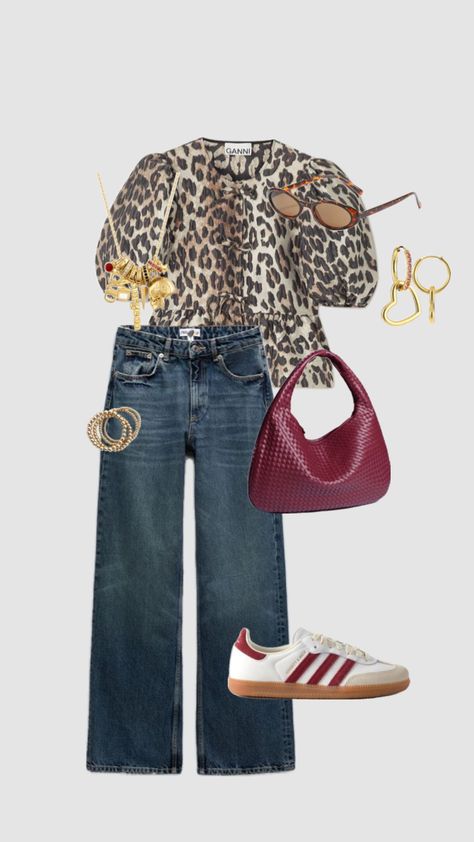 Leopard Shirt Outfit, Leopard Shirt, Outfit Layout, Stockholm Style, Stockholm Fashion, Outfit Inspo Fall, Casual Fall Outfits, Connect With People, Winter Fashion Outfits