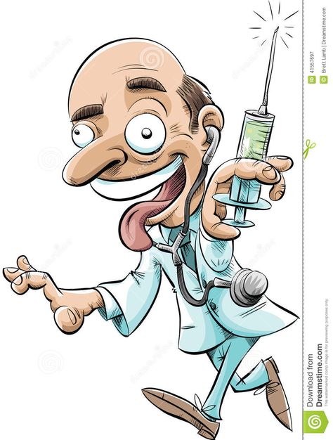 Crazy Doctor, Dentist Ideas, Dentist Cartoon, Doctor Drawing, Cartoon People, Caricature Drawing, Dr Strange, Graffiti Lettering, Stock Illustration