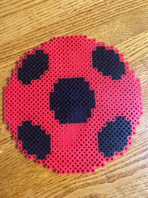 Ladybug Craft, Ladybug Crafts, Beads Designs, Melty Beads, Birthday Stuff, Perler Beads Designs, Diy Crafts Hacks, Fuse Beads, Crafts Hacks