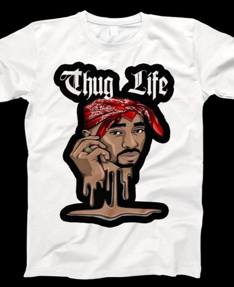 tupac thug life t shirt Check more at https://worldsnew.com/product/tupac-thug-life-t-shirt-217/ Tupac Shirts, Tupac Thug Life, Thug Life Shirts, Tupac Shirt, Tupac T Shirt, 2 Pac, Trend Quote, Neon Wallpaper, Shirt Print Design