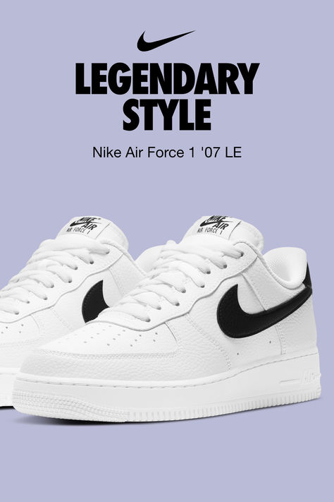 Nike Air Force 1 ’07, the b-ball icon that puts a fresh spin on what you know best. Shop Nike.com Kylie Jenner Baby, Nike Airforce 1, Air Force 1 Custom, Fashion Shoes Sneakers, Nike Air Force 1 07, Swag Shoes, Mens Joggers, Leather Outfit, Nike Air Force 1