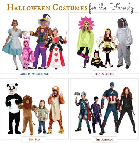 More Costumes for the Whole Family - Saving Dollars & Sense Matching Halloween Costumes, Bee Keeper, Unique Halloween Costumes, Matching Halloween, Extreme Couponing, Halloween Season, Cool Costumes, Season 1, Alice In Wonderland