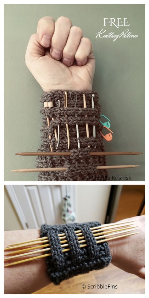 Knit Knitter’s Pandemic Wrister Free Knitting Pattern Quick Knitting Projects, Knitting Notions, Knit Jewelry, Wrist Warmers, Needle Arts, Room Accessories, Free Knitting Pattern, Knitting Accessories, Knitting Techniques