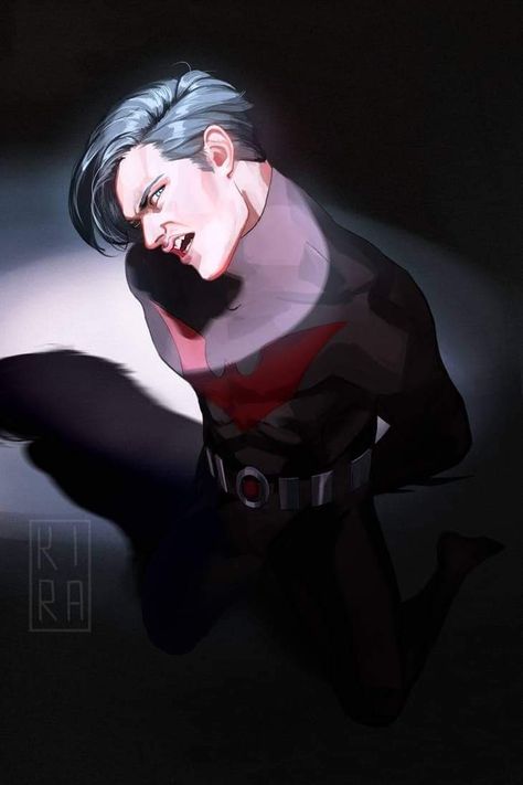 Terry Mcginnis Fanart, Grant Wilson Dc, Dc Batfamily, Batman Beyond Terry, Terry Mcginnis, Titans Dc, Robin Dc, Drawing Superheroes, Red Hood Jason Todd