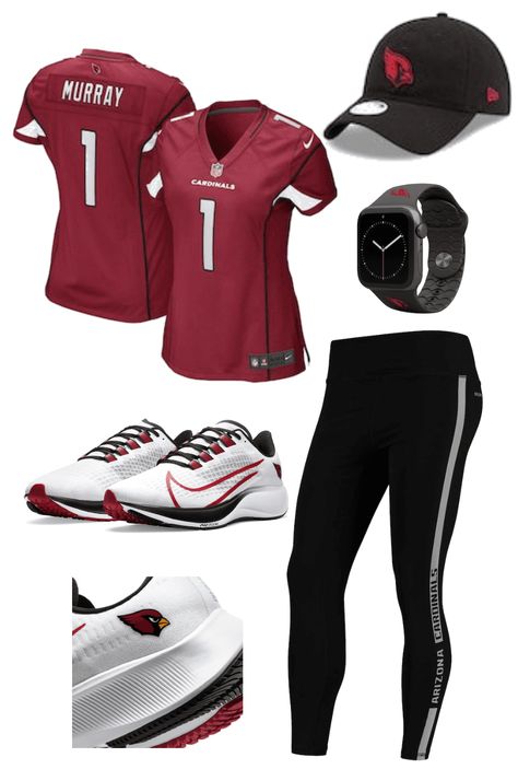 Cardinal Baseball Game Outfit, Cardinals Jersey Outfit, Cardinals Spirit Wear, Arizona Cardinals Outfit Woman, Sporty Teen, Arizona Cardinals Cheerleaders, Weekend Workout, Cardinals Football, Cardinals Game