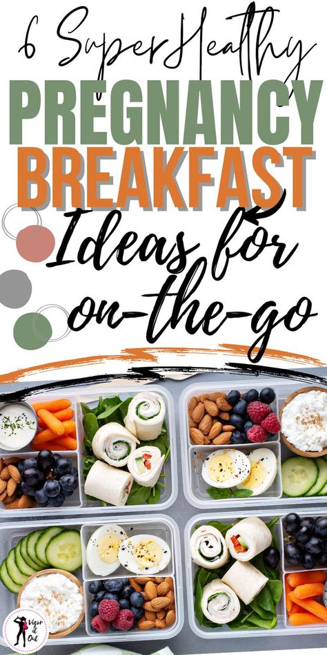 Prenatal Diet Plan, Healthy Pregnancy Breakfast, Pregnancy Diet Recipes, Prenatal Nutrition Plan, Pregnancy Breakfast Ideas, Breakfast For On The Go, Pregnancy Dinner Recipes, Pregnancy Breakfast, Pregnancy Dinner