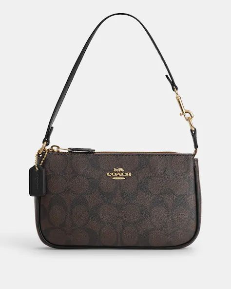 Coach Small Shoulder Bag, Coach Purse Aesthetic, Tas Coach, Coach Nolita 19, Nolita 19, Coach Nolita, Brown Coach Purse, Clothes Wishlist, Trendy Purses