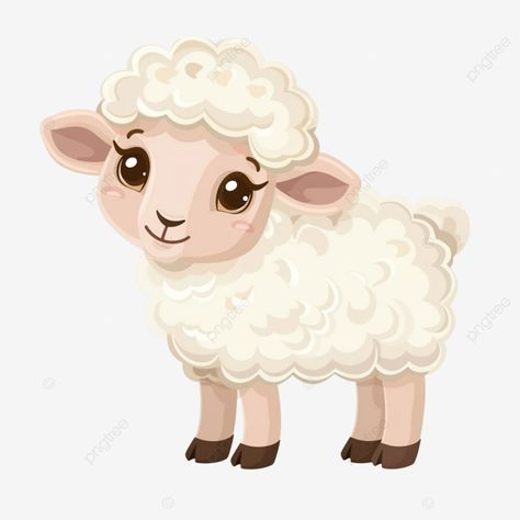 cute little lamb in a flat cartoon style Lamb Clipart, Sheep Cartoon, United States Map, Transparent Image, Cartoon Style, Children's Books, Png Transparent, Face Drawing, Free Png