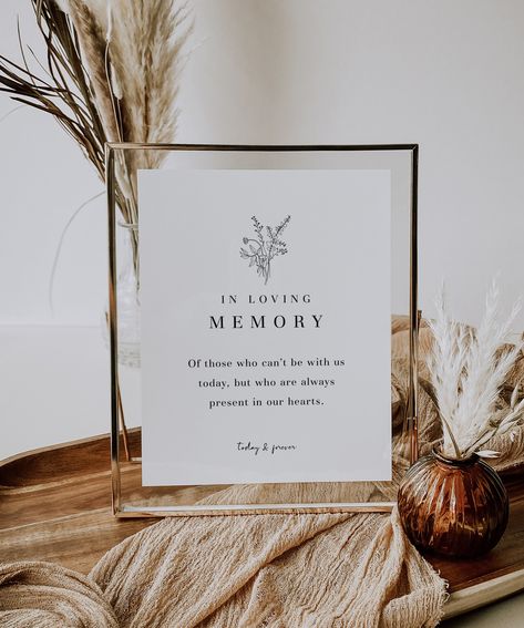 Wedding Ideas Memorial Table, I’m Loving Memory Wedding, Memorial Sign Wedding, In Memory Wedding Table, In Memoriam Wedding Table, Memorial At Wedding Display, In Loving Memory Wedding Ideas, Memory Table Wedding Display, In Memory Of Wedding Ideas