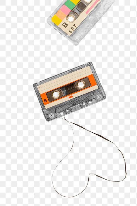 Old school cassette tape design element | free image by rawpixel.com / Jira Radio Aesthetic, Retro Elements, Graphic Shapes Design, Retro Cassette, Tape Design, Digital Collage Art, Music Cassette, Pop Stickers, Vintage Poster Design