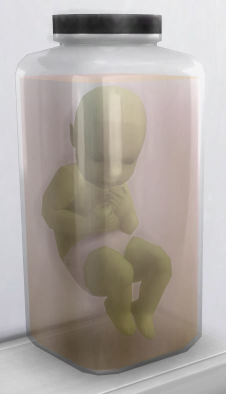 Mod The Sims - Sleeping Alien baby in a jar Sims 4 Alien Furniture, Sims 4 Alien Mods, Sims 4 Alien Cc, Sims 4 Alien, Angel Decor, Baby Drawing, Sims 4 Game, Ts4 Cc, Electronic Art