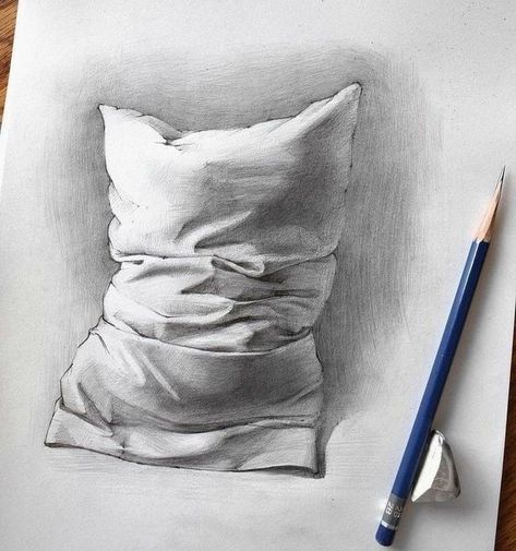 Drapery Drawing, Realistic Pencil Drawings, Arte Peculiar, Observational Drawing, Object Drawing, Perspective Art, Arte Sketchbook, Art Drawings Sketches Creative, Pencil Art Drawings