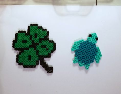 Perler Beads Sea Turtle, Sea Shell Perler Bead Pattern, Turtle Perler Bead Pattern, Perler Magnets, Hamma Beads Ideas, Melty Bead Patterns, Easy Perler Beads Ideas, Fuse Bead Patterns, Hama Beads Design