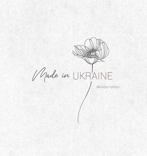 Made In Ukraine Tattoo, Ukrainian Tattoos For Women, Ukraine Tattoo, Ukrainian Tattoo, Tattoo Catalog, Pin Up Pictures, Poppies Tattoo, Ukrainian Art, Aesthetic Tattoo