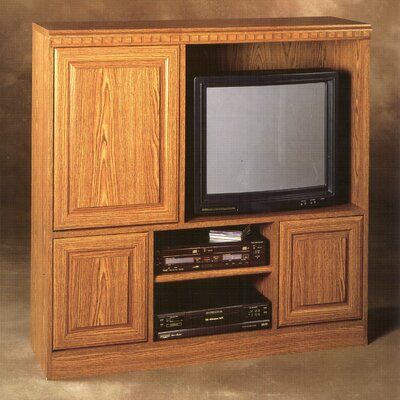 Tv Stand For Sale, Floating Entertainment Center, Oak Tv Stand, Wood Entertainment Center, Floating Tv Stand, 90s Tv, Cool Tv Stands, Furniture Logo, Old Cabinets