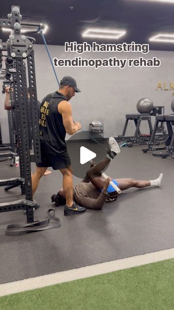 𝗗𝗿 𝗦𝗵𝗮𝗿𝗶𝗳 𝗧𝗮𝗯𝗯𝗮𝗵 𝗗𝗣𝗧, 𝗖𝗦𝗖𝗦 on Instagram: "The 2️⃣ best exercises to fix that high hamstring tendinopathy with @melvin 

Too often I see people trying to address high hamstring tendinopathy with knee biased exercises like seated curls or prone curls. 

The hamstrings are biarticulate muscles meaning they cross 2 joints (hip and knee). High (proximal) hamstring tendinopathy  must be addressed by loading the high hamstring!

Notice how we do this in these two exercises. 

1️⃣ We put the high hamstring on full stretch then do an eccentrically overloaded movement that lengthens the hamstring which he must control. Eccentrics are the staple for good tendinopathy rehab. 

2️⃣ Initiating the movement from the hip versus the knee to load the proximal tendons and muscle tissue. 2 Joints, Hamstring Muscles, Hamstring Workout, Best Exercises, Muscle Tissue, Muscle Fitness, Strength Training, Muscles, Knee High