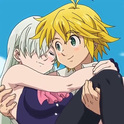 Elizabeth X Meliodas, Elizabeth Seven Deadly Sins, Meliodas And Elizabeth, Parallel Lives, Elizabeth Liones, Seven Deadly Sins Anime, Wolf Girl, 7 Deadly Sins, Anime Wolf