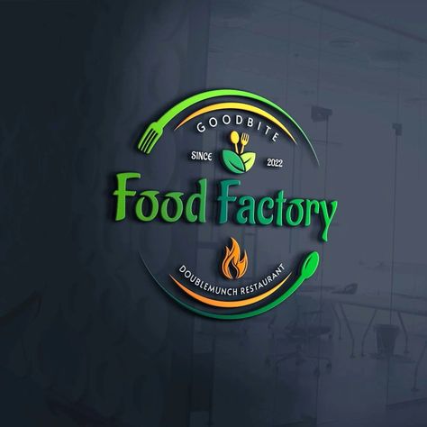 I will design restaurant, bar, club, bbq, pizza, bakery, cafe, food logo Food Court Logo Design, Food Service Logo, Bar And Restaurant Logo, Restaurant Logo Design Inspiration, Fast Food Logo Design, Creative Restaurant Logo, Food Business Logo, Food Restaurant Logo, Fast Food Logo