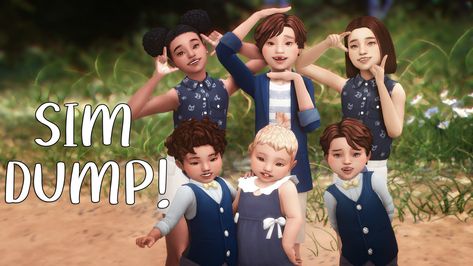 Toddler Cc Sims 4, Sims 4 Traits, The Sims 4 Packs, Sims 4 Children, Tumblr Sims 4, Adoption Day, Sims 4 Toddler, Maxis Match, Sims 4 Mods