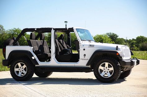 Jeep Wrangler Unlimited Doorless | by MWButterfly White Jeep Wrangler Unlimited, Jeep Wrangler Tops, Jeep Wrangler Doors, White Jeep Wrangler, Jeep Wrangler Girl, Jeep Doors, Jeep Wrangler Lifted, 4 Door Jeep Wrangler, White Jeep