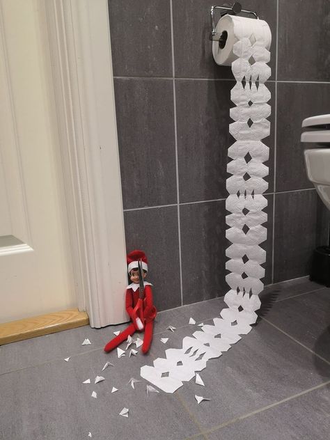 Elf On The Shelf Ideas!!! | Easy and fun snowflakes Snowflake Elf On The Shelf, Elf On The Shelf Ideas Snowman, Elf On The Shelf Snowflakes, Elf On The Shelf Easy Ideas, Elf On The Shelf Ideas Easy, Congratulations Words, Elf Ideas Easy, Easy Elf, Elf Activities