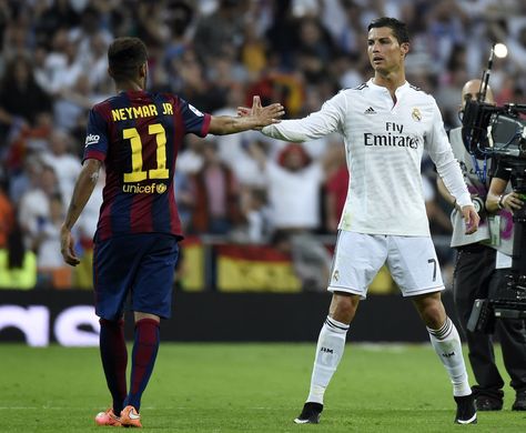 El Clasico Preview: Barcelona vs. Real Madrid | ProSoccerTalk Neymar Birthday, Champions League 2015, Ronaldo Photos, Ronaldo Pictures, Dani Alves, Ronaldo Cristiano, Football Tips, Cristiano Ronaldo Wallpapers, Sport Quotes Motivational