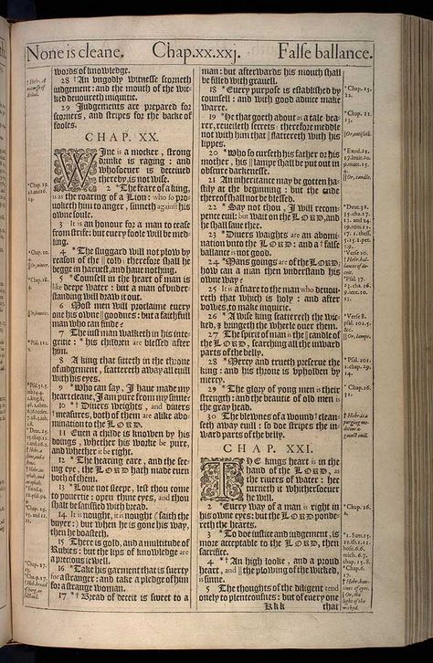 This is the text and a scan of the actual, original, first printing of the 1611 King James Version, the ' HE' Bible, for Proverbs Chapter 21. Description from kingjamesbibleonline.org. I searched for this on bing.com/images King James Bible Online, The Book Of Proverbs, Jesus Tomb, Psalm 83, Library University, Book Of Proverbs, Bible Illustrations, Book Of Psalms, Kjv Bible