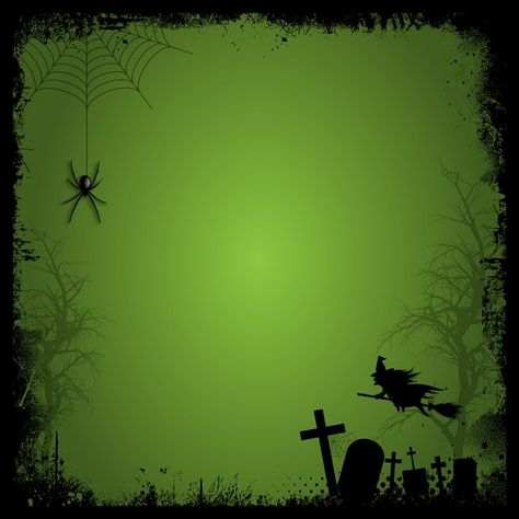 Green Halloween Background, Cute Green Wallpapers, Halloween People, Iphone Background Quote, Green Wallpapers, Halloween Green, Scary Images, Halloween Elements, Halloween Background