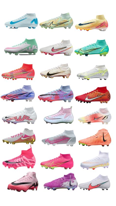 Soccer Shoes Aesthetic, New Soccer Boots, Pink Soccer Cleats, Womens Soccer Cleats, Cool Football Boots, Best Soccer Cleats, Best Soccer Shoes, Nike Football Boots, Soccer Season