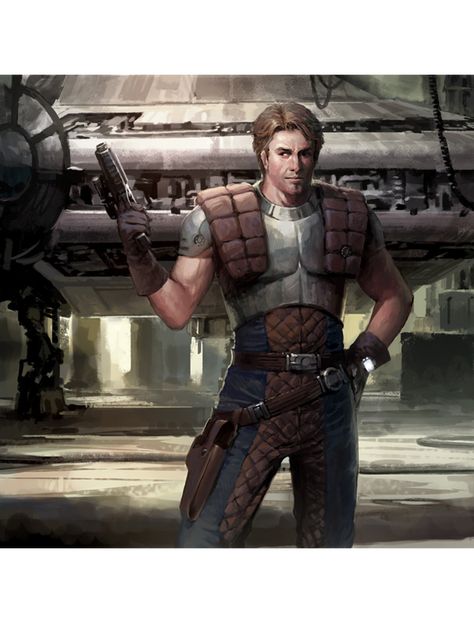 Dash Rendar Shadows Of The Empire, Edge Of The Empire, Star Wars Canon, Star Wars Characters Pictures, Star Wars Concept Art, Star Wars Rpg, Trading Card Game, Star Wars Artwork, Galactic Empire