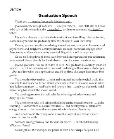 FREE 9+ Speech Examples in MS Word | PDF Nursing Graduation Speech Ideas, Graduation Speech Middle School, Graduation Quotes College Inspirational, Graduation Speech Ideas Inspiration, Graduation Speech High School, College Graduation Speech, Inspirational Speech For Students, Grad Speech, Graduation Card Diy