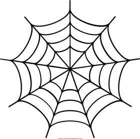 Spider Web Clipart, Web Drawing, Spider Web Drawing, Spider Clipart, Web Clipart, Web Cartoon, Spider Drawing, Black And White Spider, Wall Decor Halloween