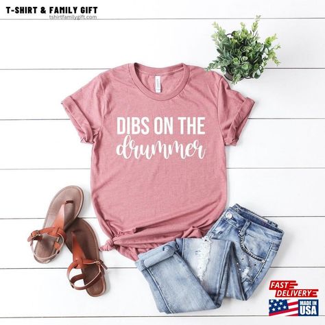 Dibs On The Drummer Girlfriend Shirt Sweatshirt Classic Check more at https://tshirtfamilygift.com/product/dibs-on-the-drummer-girlfriend-shirt-sweatshirt-classic-2/ Drummer Girlfriend, Girlfriend Shirt, Girlfriend Shirts, Family Gifts, Family Shirts, Sweatshirts, Music, T Shirt