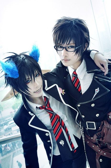 Rin And Yukio, Blue Exorcist Cosplay, Yukio Okumura, Blue Exorcist Rin, Rin Okumura, Epic Cosplay, Joker Cosplay, Ao No Exorcist, Amazing Cosplay