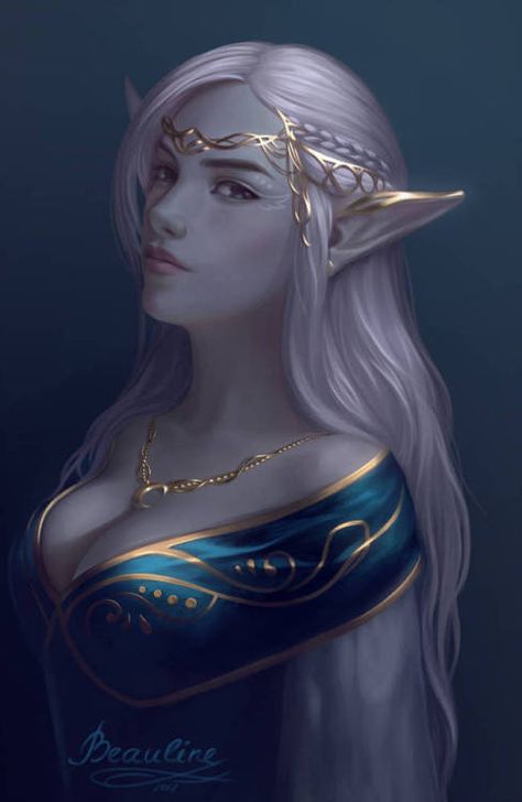 Fantasy Artwork Landscape, Elf Princess, Elven Princess, Elves Fantasy, Female Elf, Elf Art, High Elf, Fantasy Races, Dark Elf