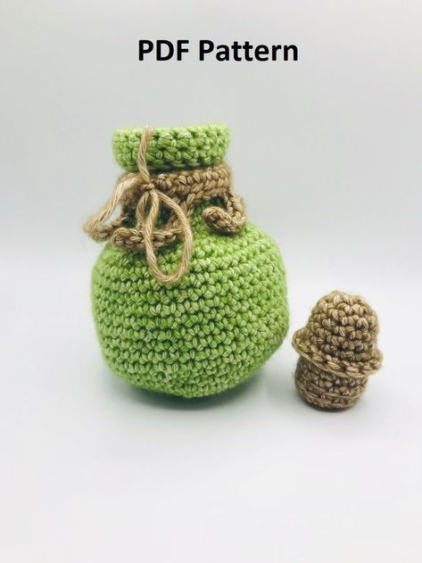 Vintage Clothes Patterns, Dice Bags, Virginia Beach Virginia, Magic Potion, Crochet Shop, Crochet Cross, Dice Bag, Potion Bottle, Diy Crochet Projects