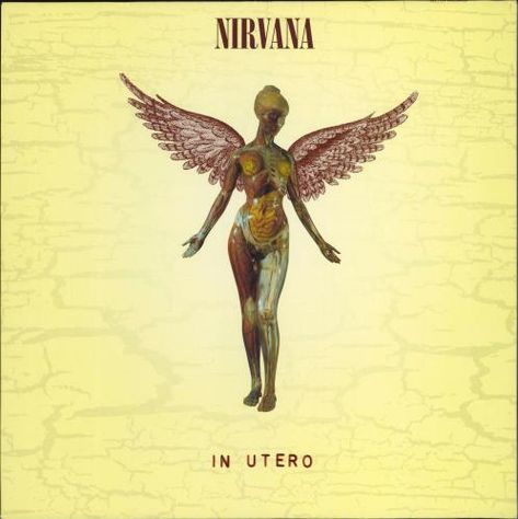 If you were still buying vinyl in the ‘90s, you probably didn’t think that one day albums by Oasis, My Bloody Valentine, Ride, Nirvana, Alice In Chains, and countless others would be worth far more [...] Nirvana In Utero, In Utero, Nirvana, Cover Art, Album Covers, Human, Music, Art