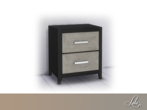 Landon Bedroom Nightstand by Lulu265 Sims 4 Bedside Table Cc, Sims 4 Bedside Table, Sims 4 Nightstand Cc, Sims 4 Nightstand, Sims 4 Night Stand Cc, Sims 4 Cc Furniture Bedrooms Teens Boys, Sims4 Nightstand Cc, Led Lights Bedroom Sims 4 Cc, Sims 4 One Night Stand Mod