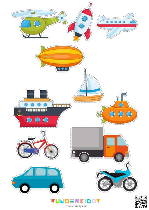 Educational velcro-game Transportation is meant to get children to learn means of transportation, develop their vocabulary, speaking skills, logical thinking and attention. The task is to place means of transportation on their places: on the water, in the sky, or on the road. Print template sheets and cut out transport images. Depending on the age, select one of the playfields: with shadows and without them. Then ask a child to take an image of a vehicle and define its way: on the water, in t... Transportation Preschool Activities, Transport Images, Transportation Activities, Transportation Preschool, Designed Wall, Teaching Supplies, Wall Tattoo, Matching Activity, Nursery Wall Decals