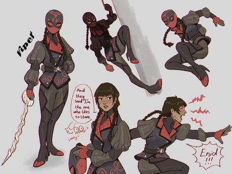 @/Kris6785 on twitter In The Spiderverse, Spider Sonas, Spiderman Oc Art, Spider Sona, Spider People, All Spiderman, Spiderman Art Sketch, Superhero Villains, Spiderman Artwork