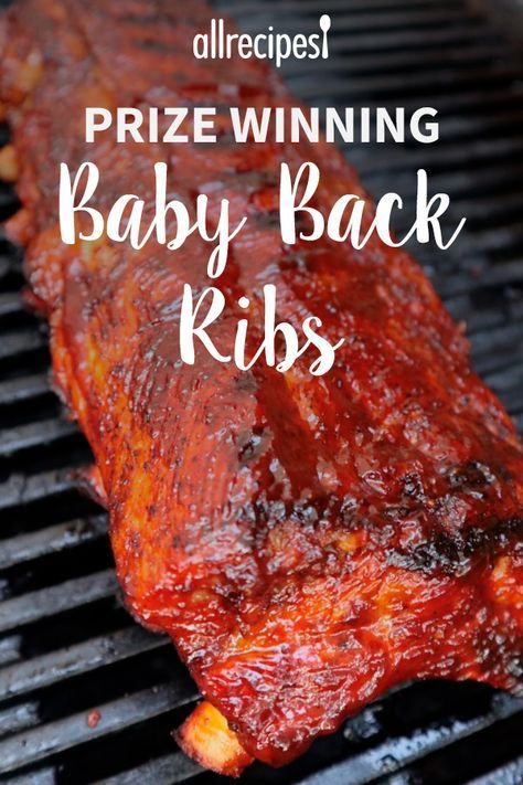 Ribs On The Grill, Babyback Ribs Recipe, Best Ribs Recipe, Grilled Baby Back Ribs, Bbq Baby Back Ribs, Bbq Recipes Ribs, Smoked Pork Ribs, Rib Recipe, Baked Ribs