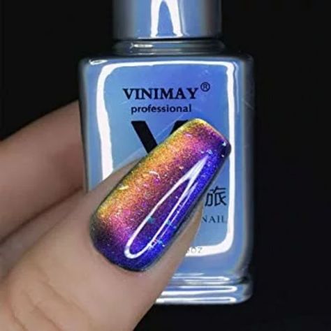 Major Dijit 15ml 9D Wide Cat Eyes Gel, Glitter Galactic Effect Nail Polish, blue gold nail polish, women beauty collection, women beauty, women makeup, Mooncat Nail Polish, Cleaning Nails, Sensationail Gel Polish, Cat Eye Gel Polish, Galaxy Cat, Orange Stick, Unicorn Nails, Uv Gel Nail Polish, Cat Eye Gel