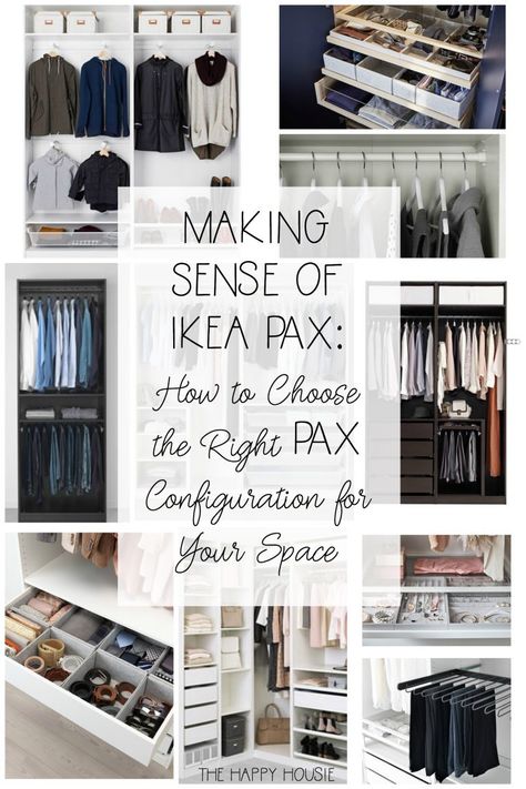 Closet With Chest Of Drawers Inside, Armoire Pax Ikea, Closet Organization System, Ikea Closet Hack, Ikea Closet Organizer, Armoire Pax, Ikea Pax Closet, Pax Closet, Closet Ikea