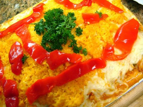 Imperial Rice Recipe, Imperial Rice, Arroz Imperial, Cuban Dishes, Starter Recipe, Cuban Cuisine, Cuban Recipes, Latin Food, Starters Recipes