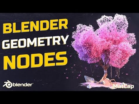 (5) Blender Geometry Nodes | No more modeling? - YouTube Blender Geometry Nodes, Blender Projects, Blender Software, Geometry Nodes, Vfx Tutorial, 3d Inspiration, Adobe Tutorials, 3d Modeling Tutorial, Blender Tutorial